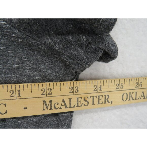 Lane Bryant Shirt Womens 18/20 Gray Rhinestone Four Leaf Clover St Patricks Day - Picture 6 of 7